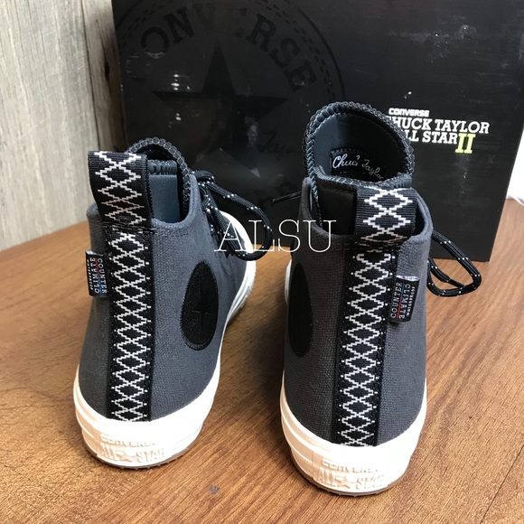 Converse Ctas HI Boot HI Almost Black W AUTHENTIC - Picture 6 of 8